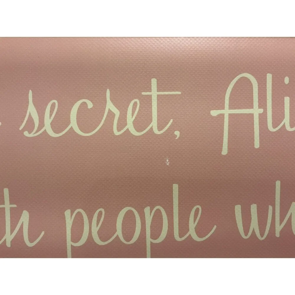 Alice in Wonderland Quote Hanging Banner